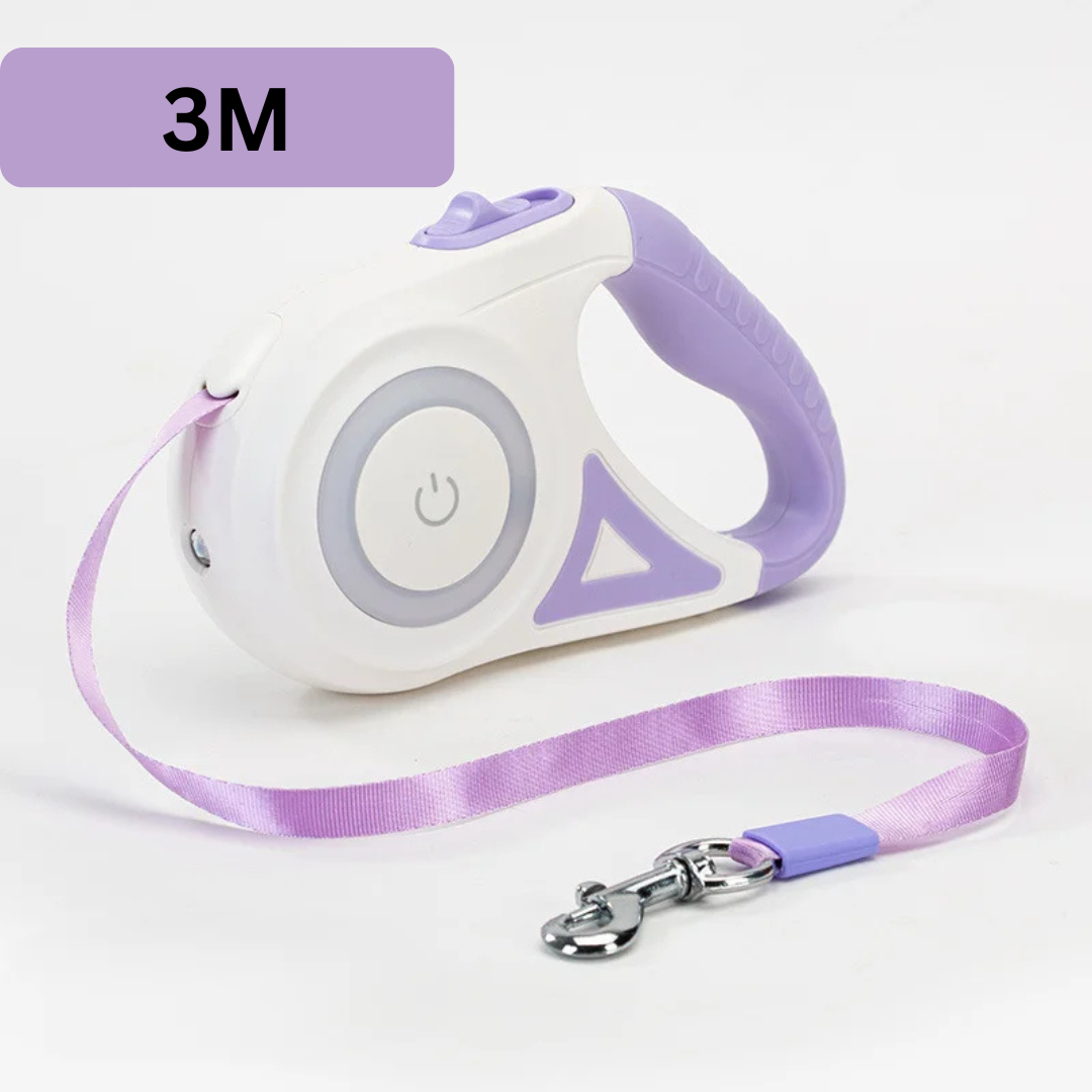 Retractable LED Dog Leash