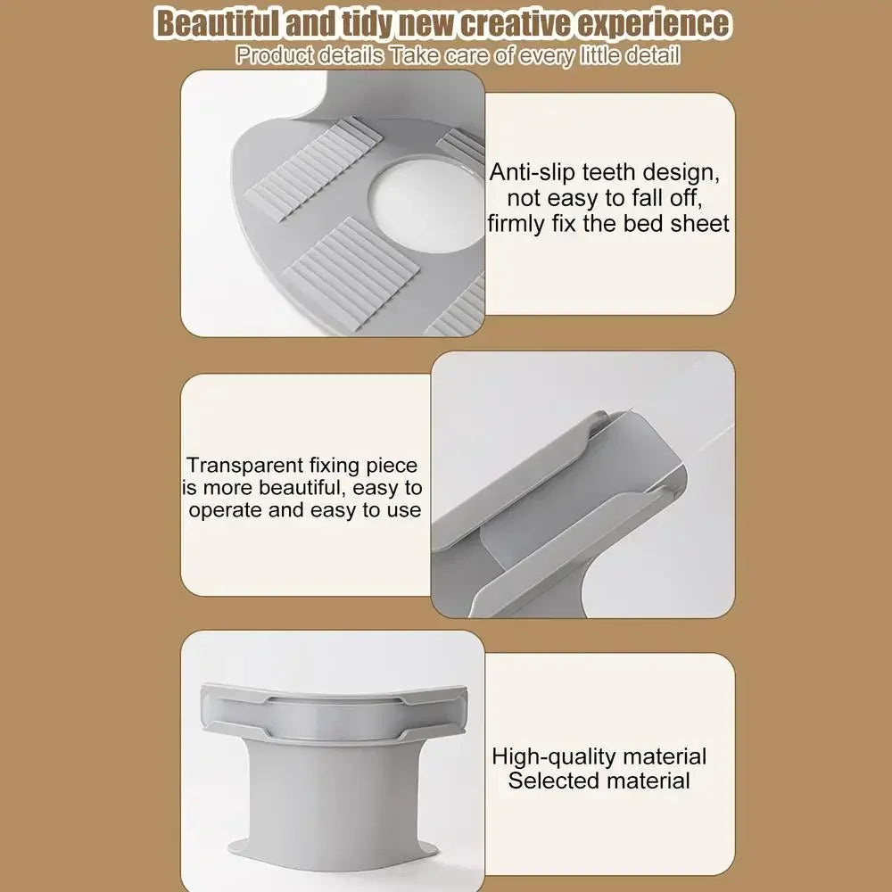4Pcs Bed Sheet Corner Clips