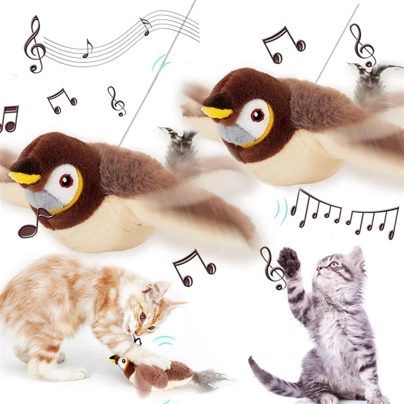 Fun Catnip Toy – USB Bird for Cats