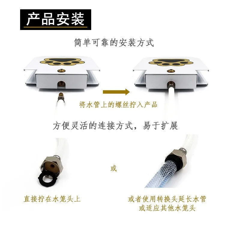 Self-Refilling Pet Water Dispenser