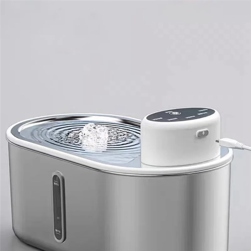 Stainless Steel Pet Water Fountain