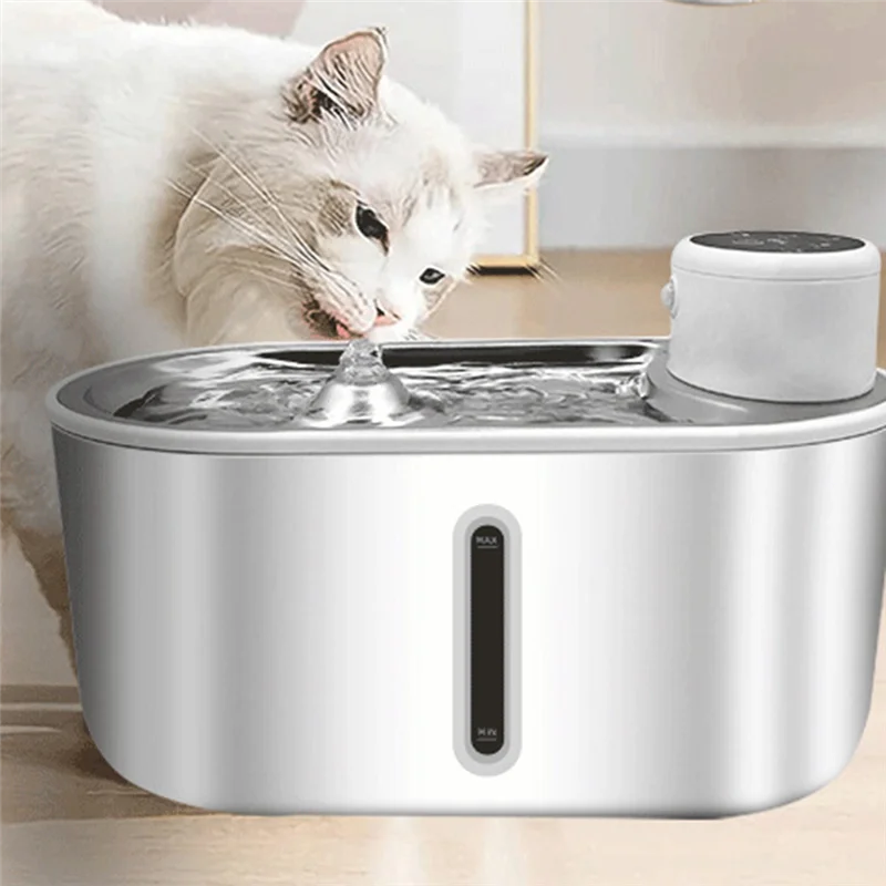 Stainless Steel Pet Water Fountain