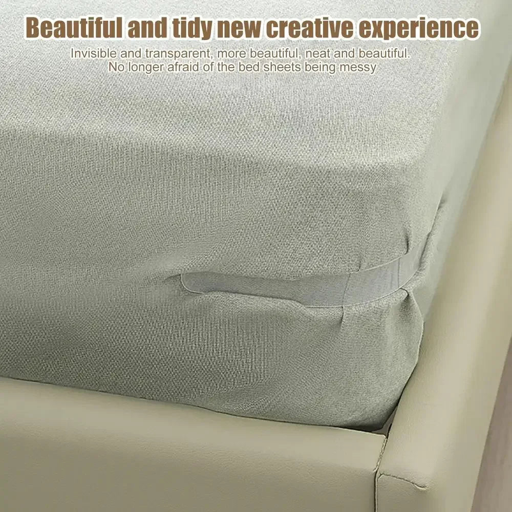 4Pcs Bed Sheet Corner Clips