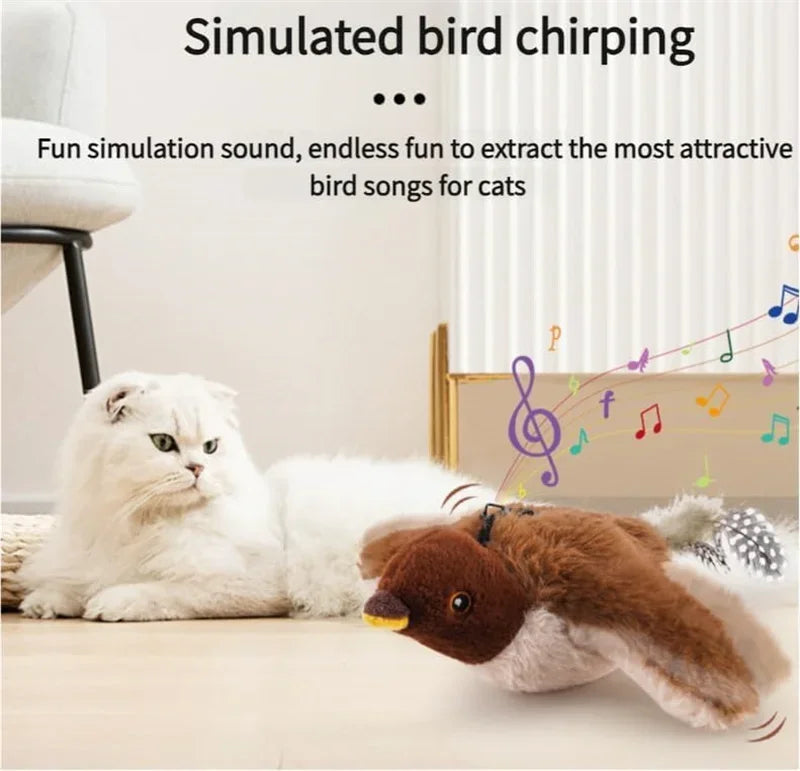 Fun Catnip Toy – USB Bird for Cats