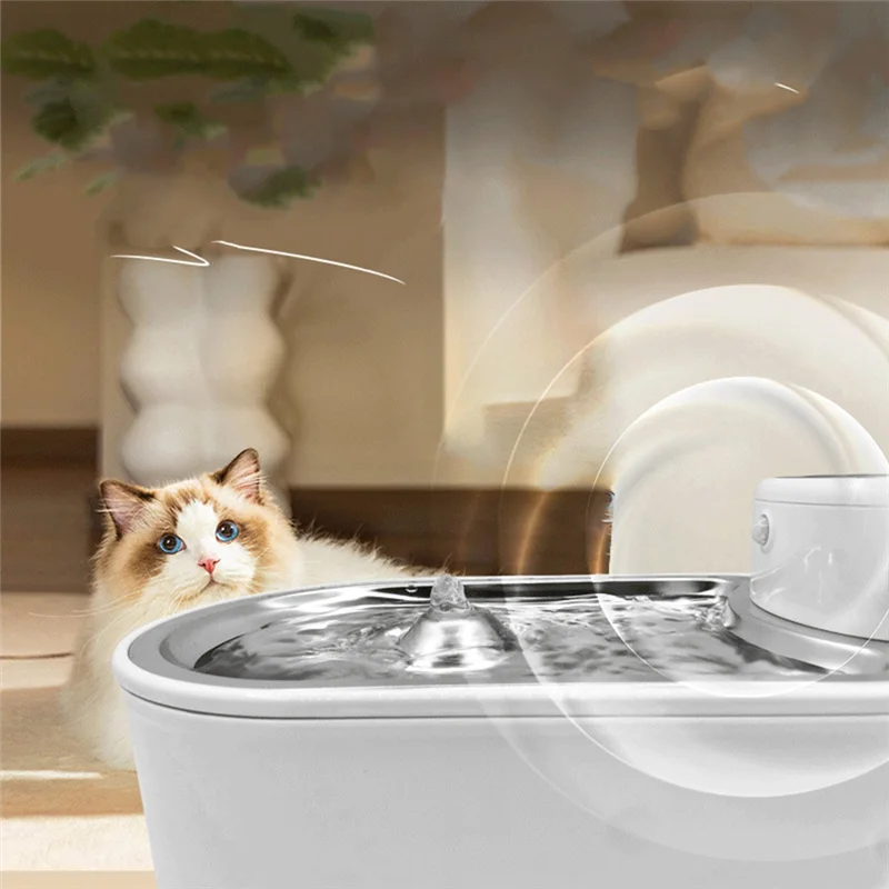 Stainless Steel Pet Water Fountain