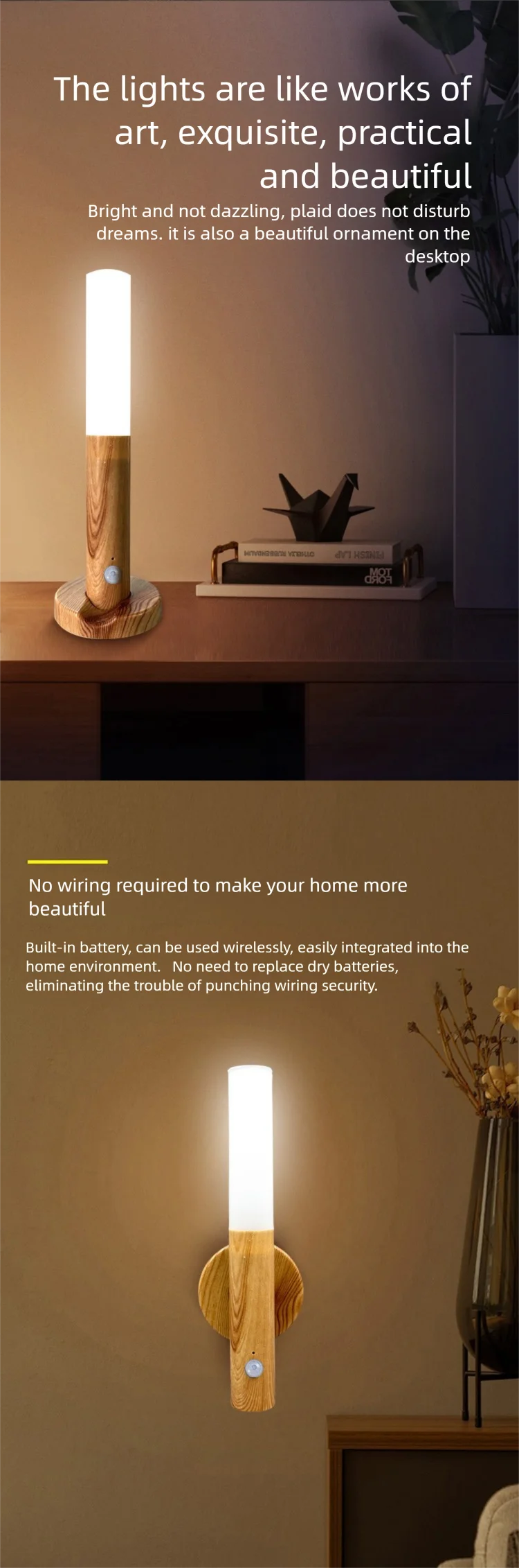 Wireless LED Motion Night Light