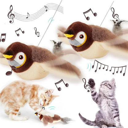 Fun Catnip Toy – USB Bird for Cats