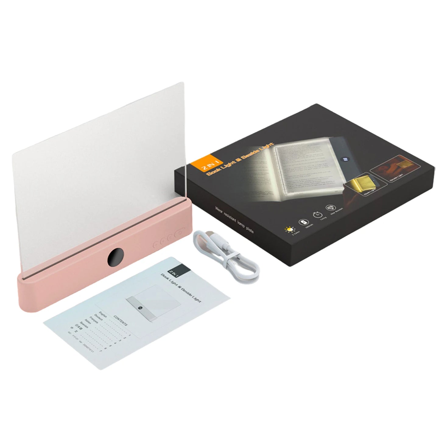 LED Flat Plate Reading Lamp