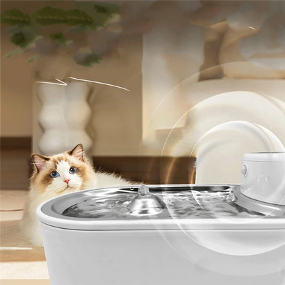 Stainless Steel Pet Water Fountain