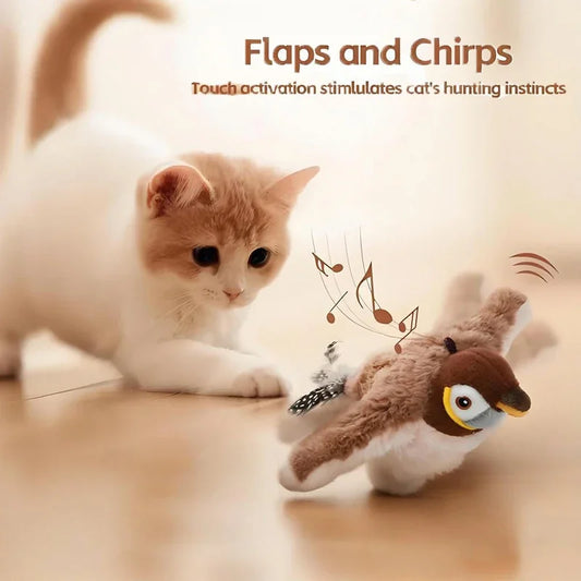 Fun Catnip Toy – USB Bird for Cats